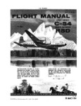 McDonnell Douglas C-54 & R5D-1 1959 Flight Manual (part# 01-40NS-1)
