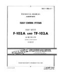 McDonnell Douglas F-102A & TF-102A 1962 Maintenance Manual (part# 1F-102A-2-7)