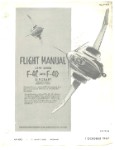 McDonnell Douglas F-4C, F-4D 1967 Flight Manual (part# 1F-4C-1)