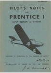 Prentice I Pilot's Notes (part# AP 4254A PN)
