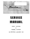 Navion Model B Navion 1951 Maintenance Manual (part# NVB-51-M-C)