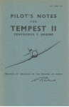 Tempest II Pilot's Notes (part# AP 2458B PN)