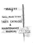 Navion D-16A Temco Parts & Maintenance Manual (part# NVD16A-PM-C)