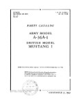 North American A-36A-1 1943 Parts Catalog (part# 01-60HB-4)