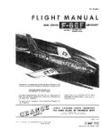 North American F-86F 1960 Flight Manual (part# 1F-86F-1)
