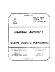 North American Harvard Aircraft 1961 Vol. 2 General Orders & Modifications (part# NAHARVARD61MODC)