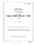 North American T-28A, B, C, D 1963 Inspection Requirements (part# 1T-28A-6)
