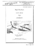 North American T2J-1 1959 Flight Handbook (part# 01-60GAA-1)
