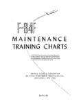 Republic Aviation F-84F Maint. Training Charts Maintenance Training Charts (part# REF84F-MTR-C)