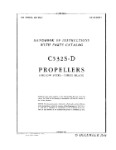 Curtiss-Wright Hollow Steel Propeller 3 Blade Handbook Of Instruction With Parts Catalog (part# 03-20BO-1)