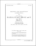 B-24D, B-24G, B-24H, B-24J, RB-24C, RB-24E, PB4Y-1 Erection And Maintenance Manual (part# AN 01-5E-2)